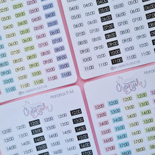 Cargar imagen en el visor de la galería, Stickers HORARIOS
