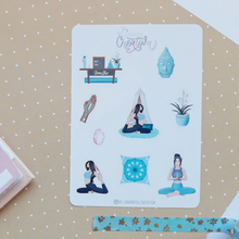 Cargar imagen en el visor de la galería, Stickers &quot;Yoga&quot;
